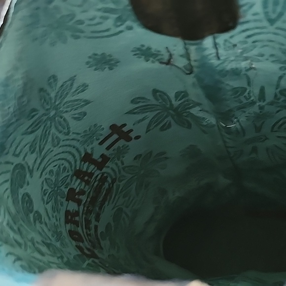 Women's Corral Fango Antiqued Studded & Silver Inlay Boots Size 9.5M - Picture 14 of 16